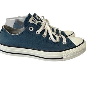 Converse Chuck Taylor All Star Canvas size Wmn 8 Men 6 Flint Blue Low Tops